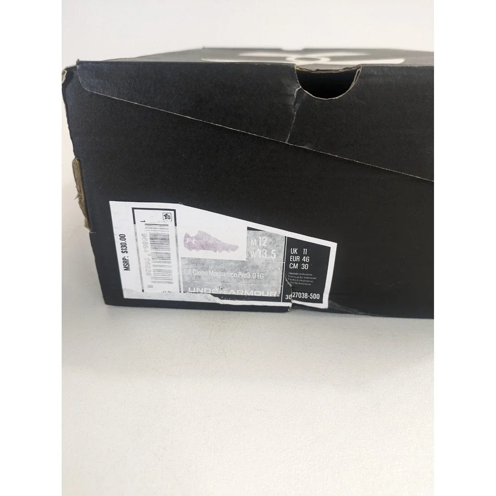 Under Armour Unisex Magnetico Pro 3 FG Soccer‎ Cleats 12/13.5 US